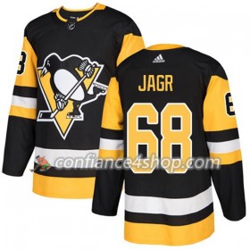 Adidas Maillot de Hockey Pittsburgh Penguins Jaromir Jagr 68 2017-2018 Noir Authentic - Homme